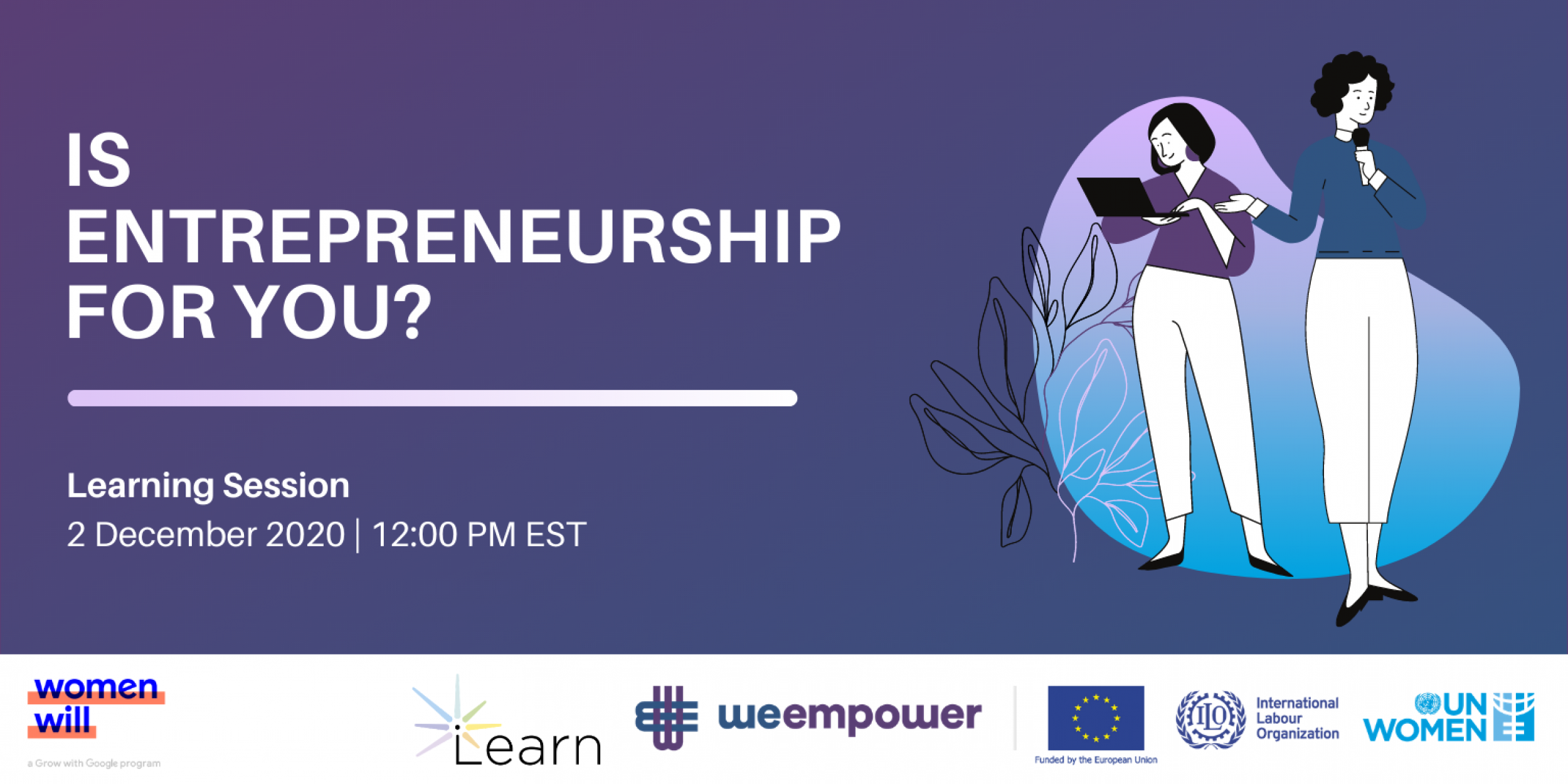 WE EMPOWER - WomenWill 2 Dec 2020